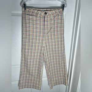 Madewell Cropped Striped Pants Sz 27